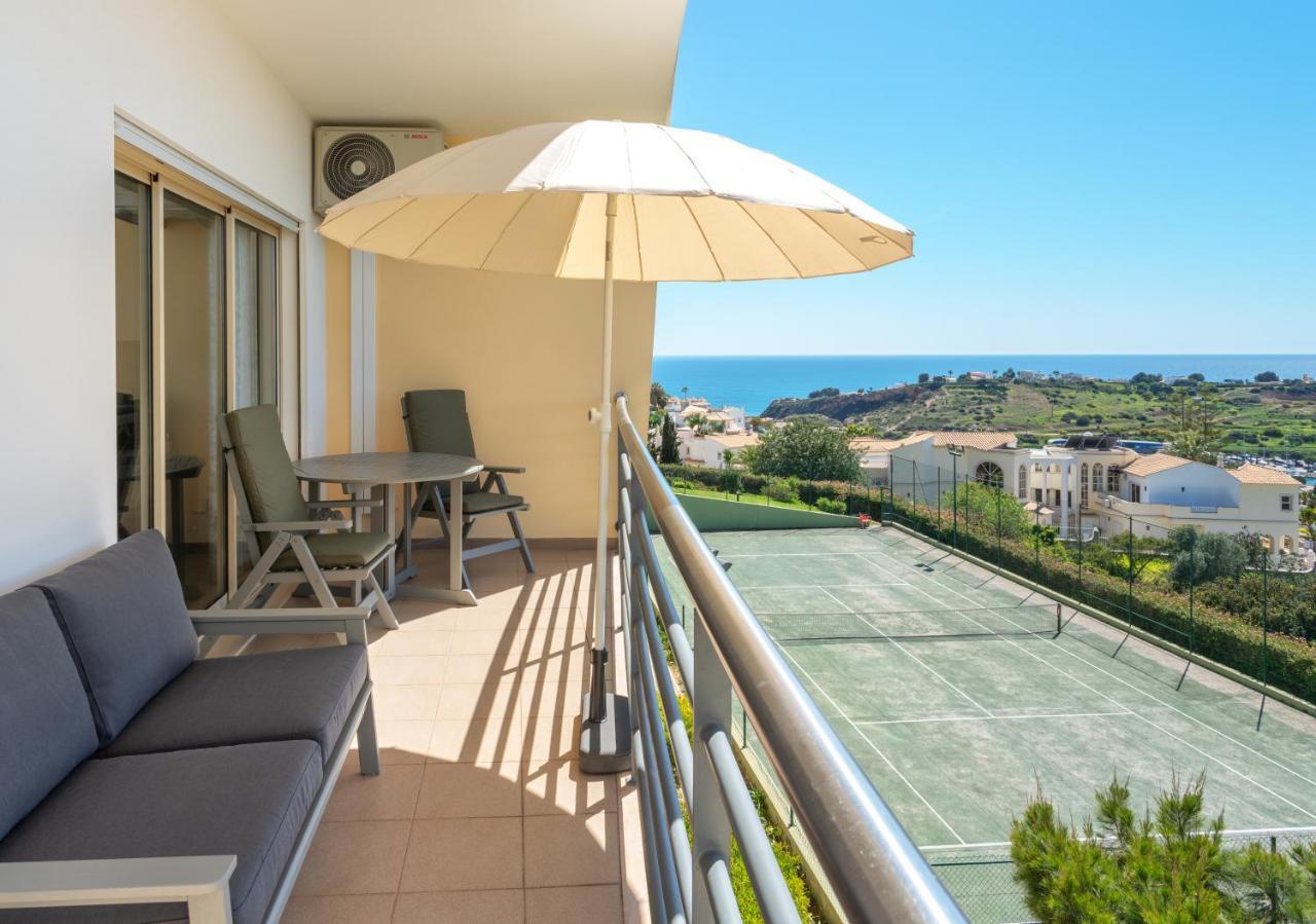 Bnb Homes Ocean View Apartment With Relax Terrace, 2 Swimming Pools & Tennis Court Albufeira Dış mekan fotoğraf