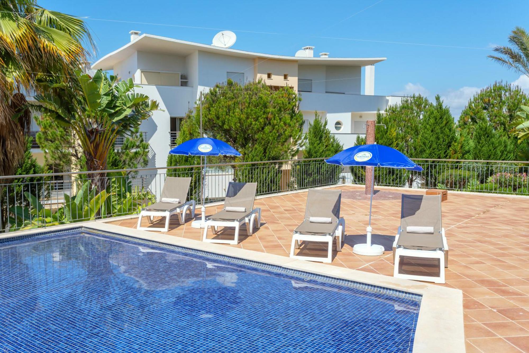 Bnb Homes Ocean View Apartment With Relax Terrace, 2 Swimming Pools & Tennis Court Albufeira Dış mekan fotoğraf